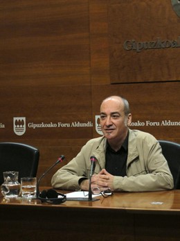El diputado general de Gipuzkoa, Martin Garitano.