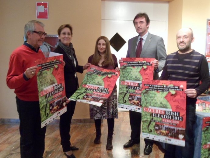 Presentación Del IX Festival Irish Fleadh De Cáceres