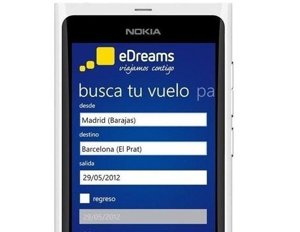 Edreams en el móvil