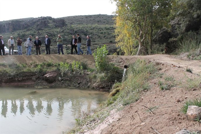 Trasobares ha estrenado una vía de acceso a su balsa