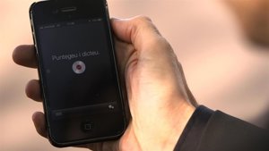 La aplicación Dragon Dictation de Nuance, disponible en catalán