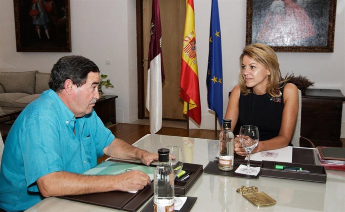 Cospedal y Juan Pinilla