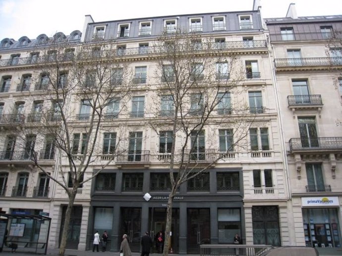 Uno de los edificios de SFL (Colonial) en París