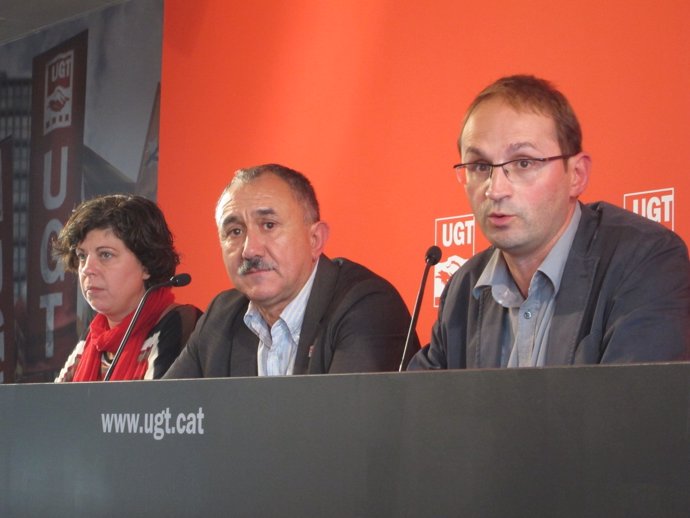 Laura Massana, Joan Herrera y Josep María Álvarez