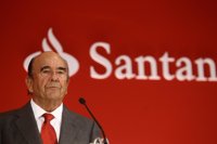 El Santander gana 1.804 millones hasta septiembre, un 66% menos