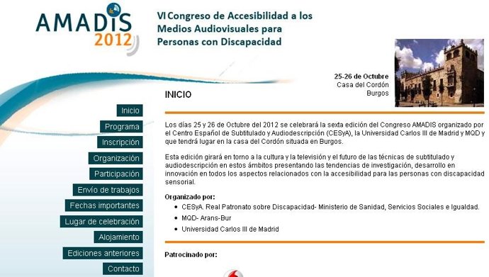 Congreso AMADIS 2012