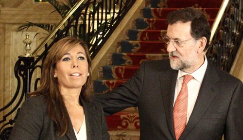 Mariano Rajoy y Alicia Sánchez Camacho