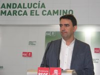 PSOE-A respeta veredicto del caso Mercasevilla, que "denunció la Junta", y subraya que Rivas ya no es militante