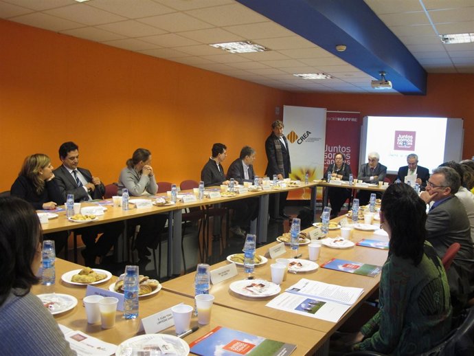 Desayuno de trabajo de CREA y Fundación MAPFRE.