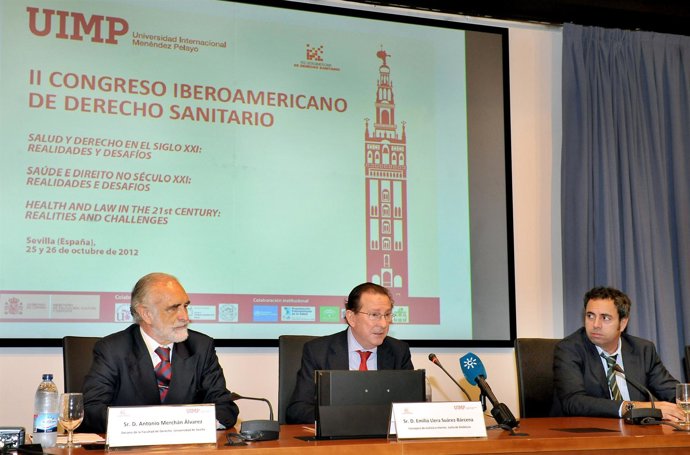 El Consejero De Justicia E Interior, Emilio De Llera, En Un Acto En Sevilla