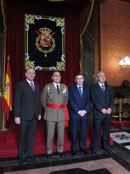 Entrega del 'Premio General Palafox' a la Diputación de Zaragoza