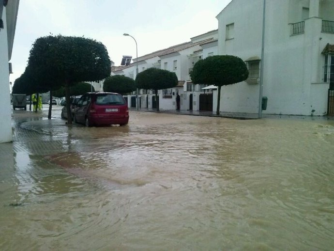 Lluvias en Vejer de la Frontera 