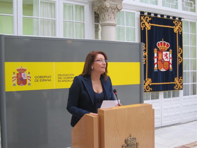 La delegada del Gobierno en Andalucía, Carmen Crespo