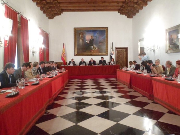 Pleno Diputación de Cáceres