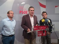 PSOE pide la dimisión de Valcárcel y Cámara por "haber apoyado al alcalde de Fortuna a pesar de su condena judicial"