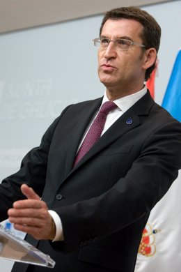 El presidente del Gobierno gallego en funciones, Alberto Núñez Feijóo