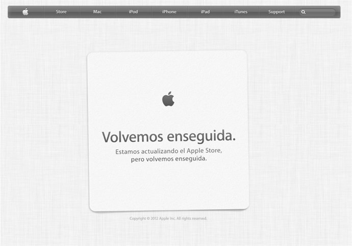 Cierre Apple Store reservas iPad mini e iPad de cuarta generación