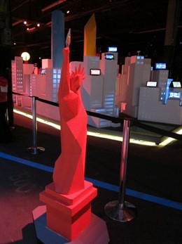 Maqueta Nueva York con Windows 8 Evento Microsoft