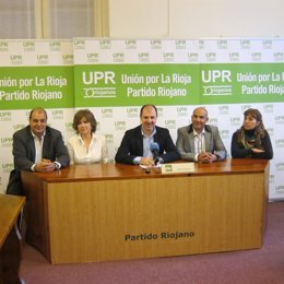 Portavoz de PR+ riojanos de las cabeceras de comarca y el presidente del partido