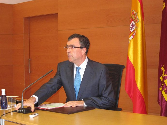 El portavoz del Gobierno regional, José Ballesta