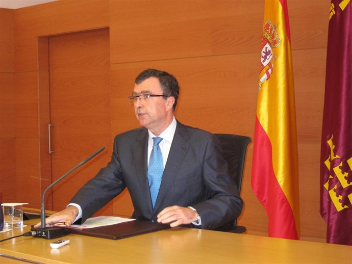 El portavoz del Gobierno regional, José Ballesta