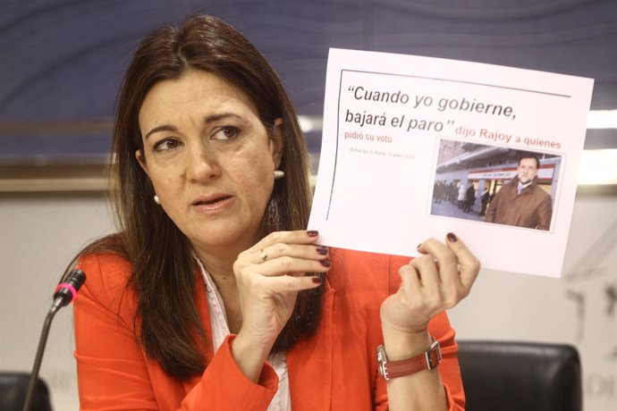 Soraya Rodríguez hablando de la EPA