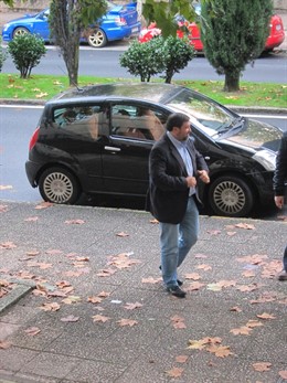 El secretario provincial del PSOE de A Coruña, Francisco Caamaño