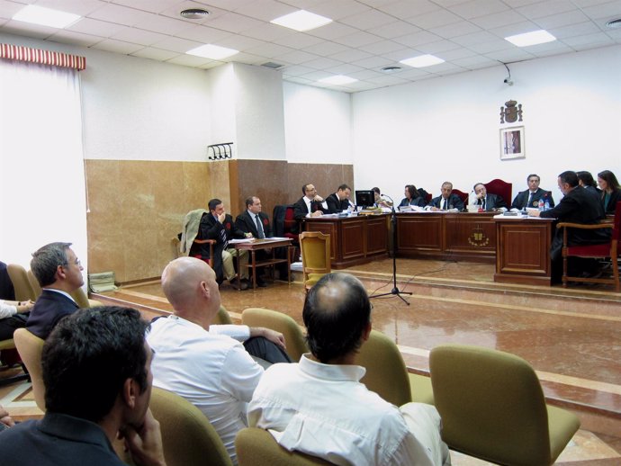Un momento del juicio sobre el ERE en el Ayuntamiento de Estepona