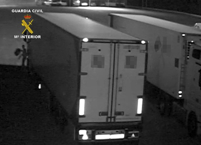 Imagen de uno de los camiones