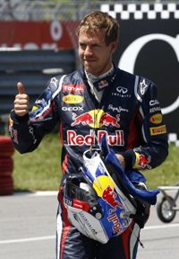 Fórmula 1/GP India.- Vettel: "No me extrañaría que mañana el orden fuera diferente"