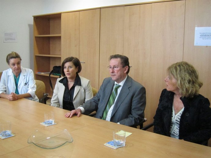 El consejero de Justicia e Interior, Emilia Llera.