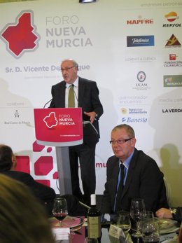 El seleccionador nacional de fútbol, Vicente del Bosque