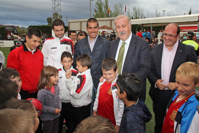 Vicente del Bosque en Puerto Lumbreras