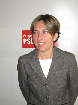 La secretaria de organización del PSOE-Aragón, Eva Sáenz