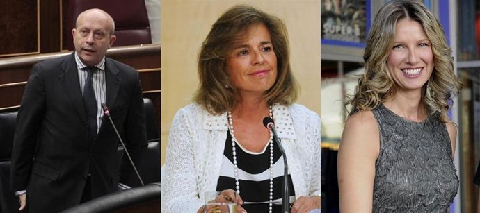 José Ignacio Wert, Ana Botella, Anne Igastiburu