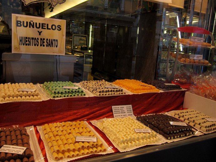 Dulces típicos del Día de Todos los Santos