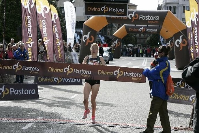 Marta Domínguez Se Impone En La Carrera Divina Pastora De Oviedo