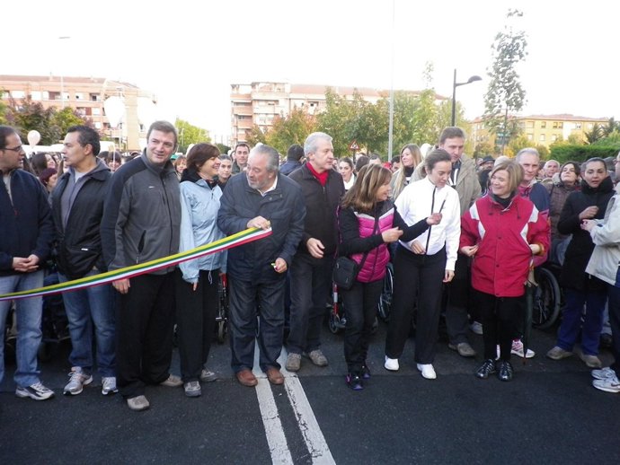 Salida de la 28ª marcha Aspace