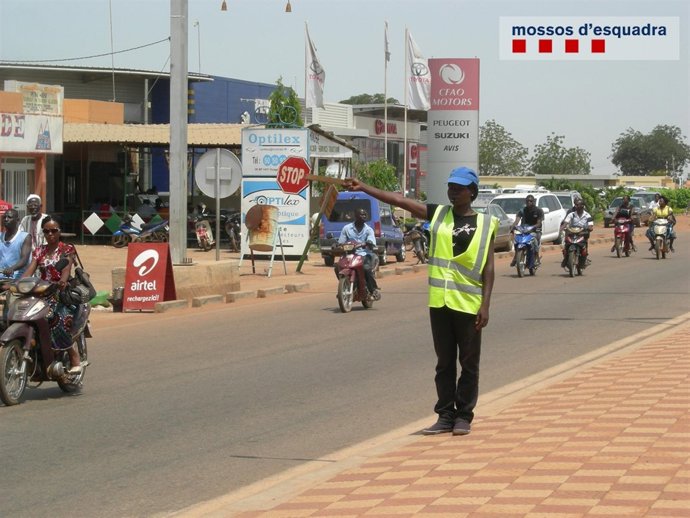 Mossos colabora con Burkina Faso