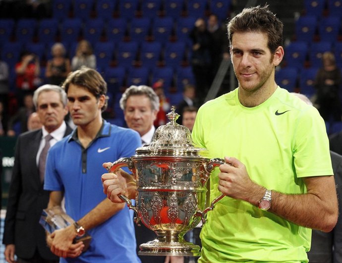 Juan Martín del Potro Roger Federer Basilea
