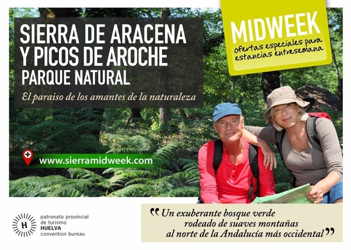 Cartel del 'Midweek Sierra de Aracena y Picos de Aroche'