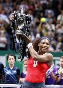Serena Williams gana su tercera Copa de Maestras 