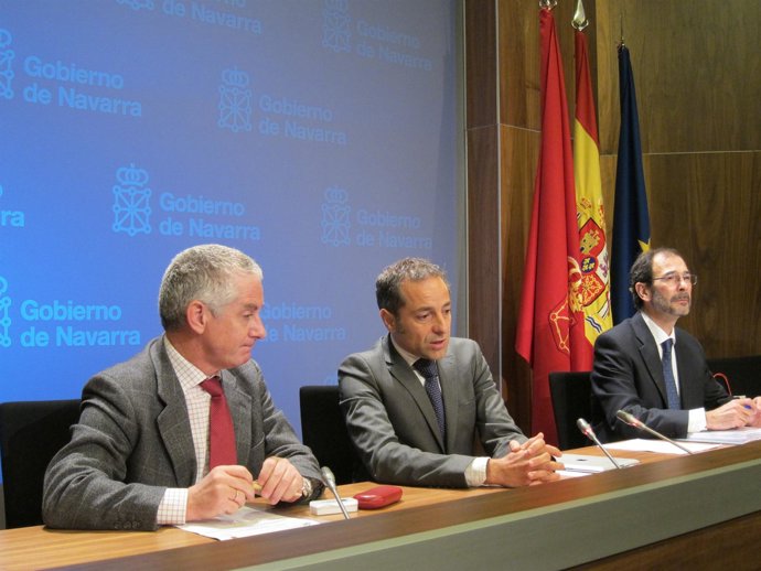 Manuel Butler, Juan Luis Sánchez de Muniáin y Carlos Erce.