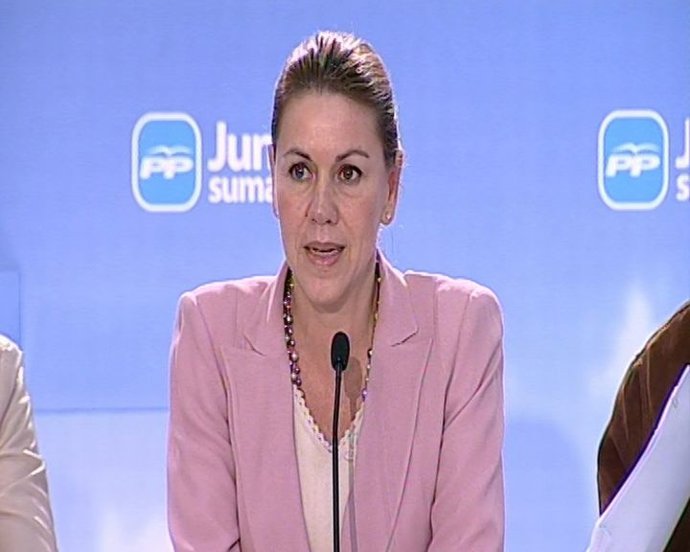 Cospedal afirma que el PP "quiere mucho a los catalanes"
