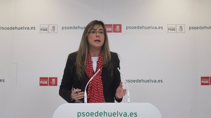 La diputada socialista por Huelva María José Rodríguez.