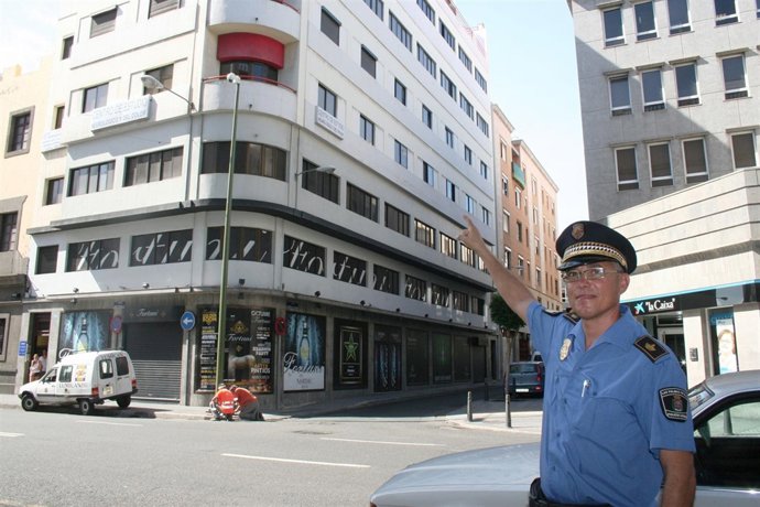 Cámaras de video-vigilancia en la zona del Parque Santa Catalina de LPGC