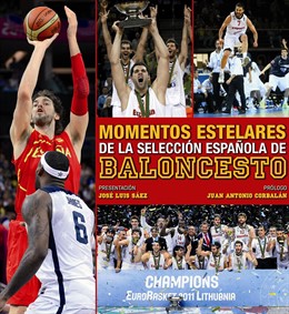 Libro 'Momentos estelares de la selección española de baloncesto' 