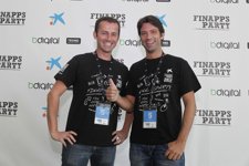 Equipo de Sevilla en la FinAppsParty.