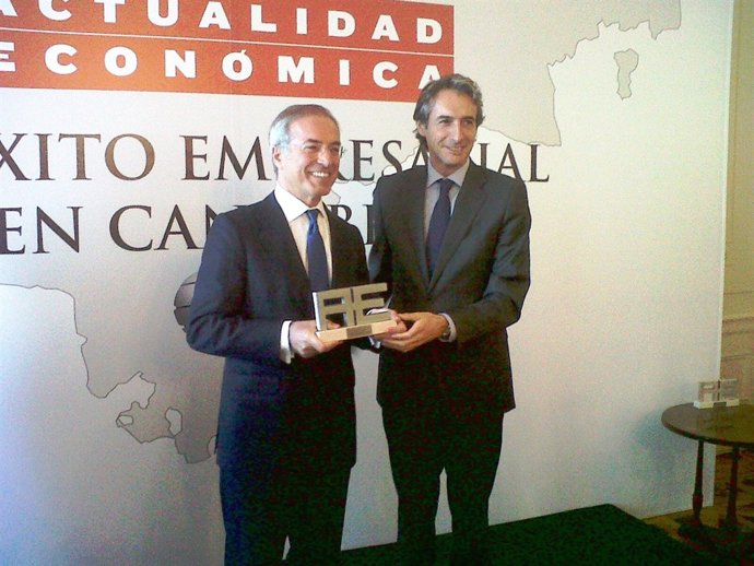 Miguel Antoñanzas (E.ON) e Íñigo de la Serna