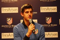 Fútbol.- Courtois (Atlético): "Los grandes equipos están atrás y eso nos da tranquilidad"